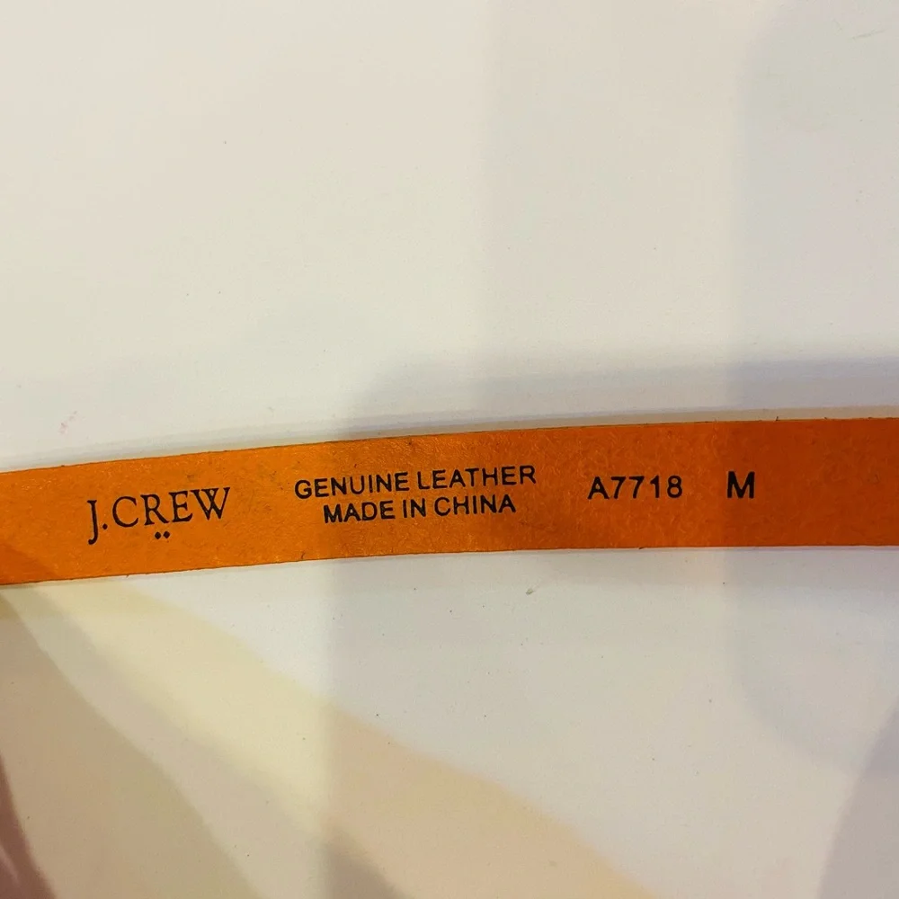 Pair of J Crew skinny belts - Picture 6 of 6
